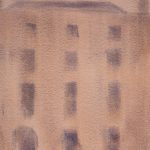Homage to John J Rooney shows watercolour on paper images of the quays and buildings, bridges and buildings John walked along on his last journey
