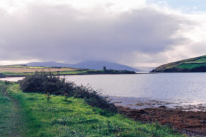 Dingle Peninsula Colour shows an image from the bay at Dingle town captured in 35mm Kodak Ektar colour film