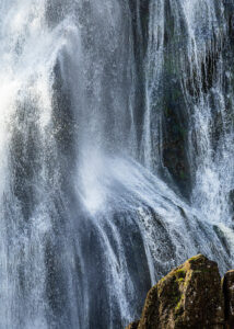 A 35mm digital colour photographic image of the famous Powerscourt Waterfall in all its splendid glory 