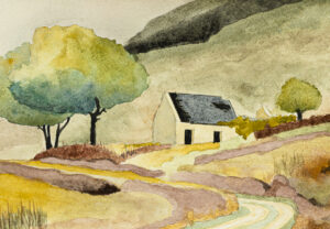 Watercolour on paper of Black Valley, Co Kerry