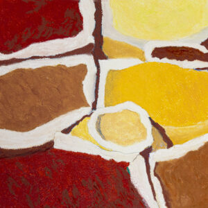 The Art and Photographic Work page shows an image of a work in pastel on paper tilted 'Spices' which is an abstract image of sacks of different spices 